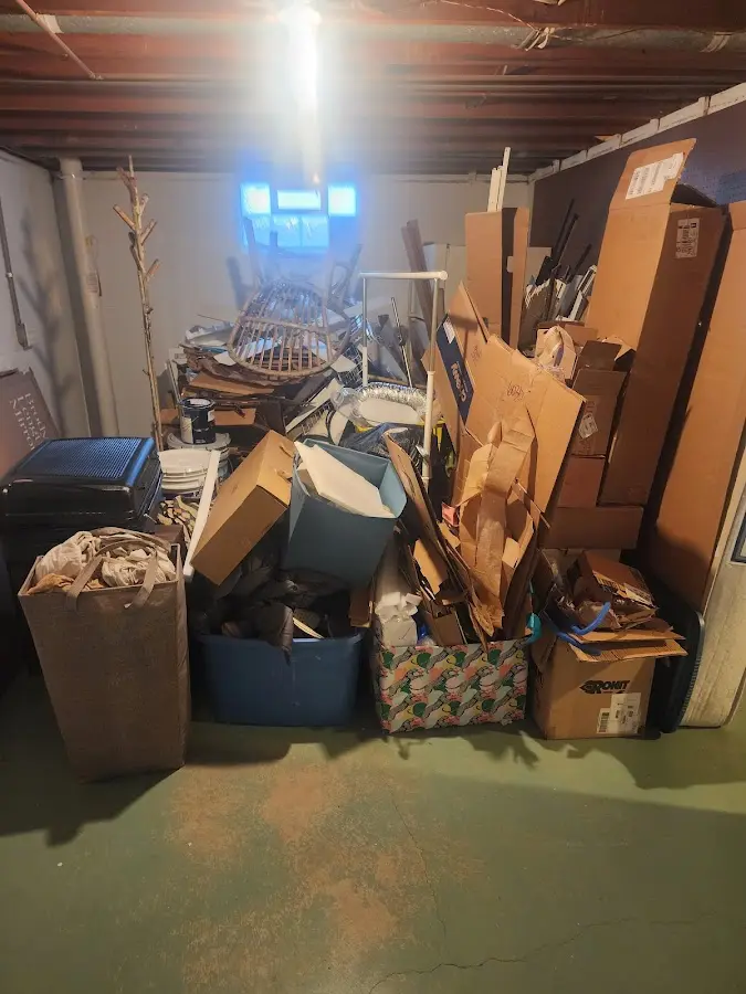 Roll-off dumpster container at job site for Construction Dumpster Rental in Fountain Valley